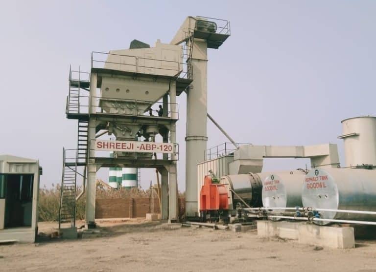 Planta de Asfalto Batch 240 TPM SABP 240 - Shreeji