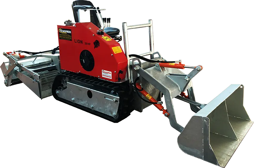Barredora de Playa Tecnopress Lion 20 HP - Barredoras de Playas